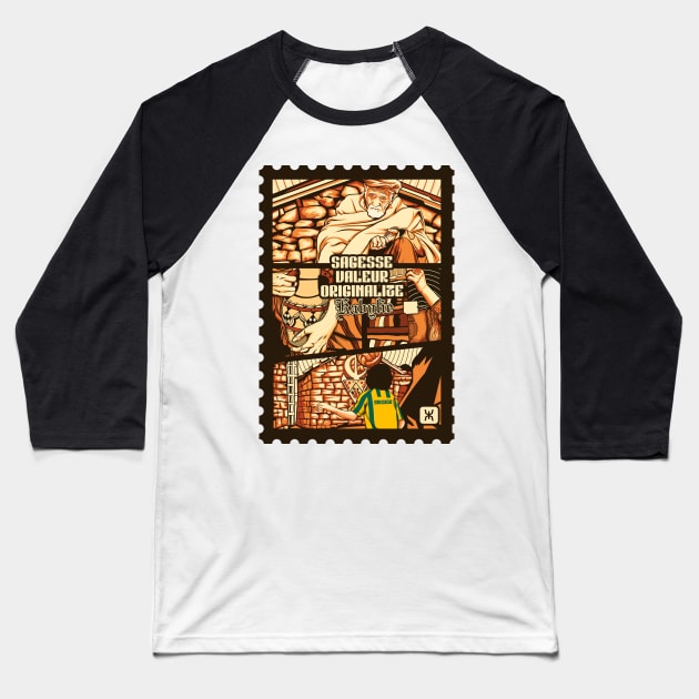 Kabyle Heritage Baseball T-Shirt by Stamp